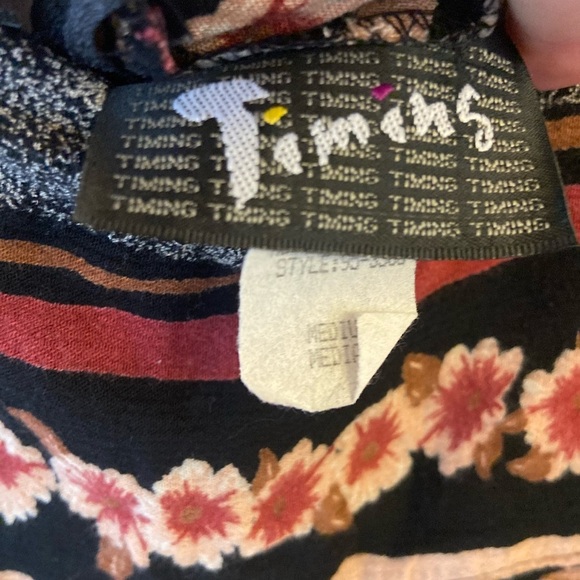 Vintage Timing Sleeveless Long Maxi Dress Medium - Picture 14 of 16